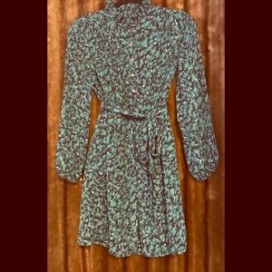 NWOT-Ann Taylor Loft/ Petite Tie Waist Dress